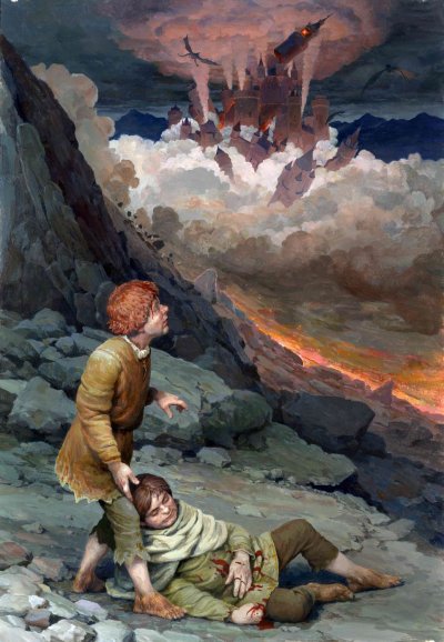 Переиздание «Властелина Колец» Дж. Р. Р. Толкина с цветными иллюстрациями Дениса Гордеева в 2018-2021
